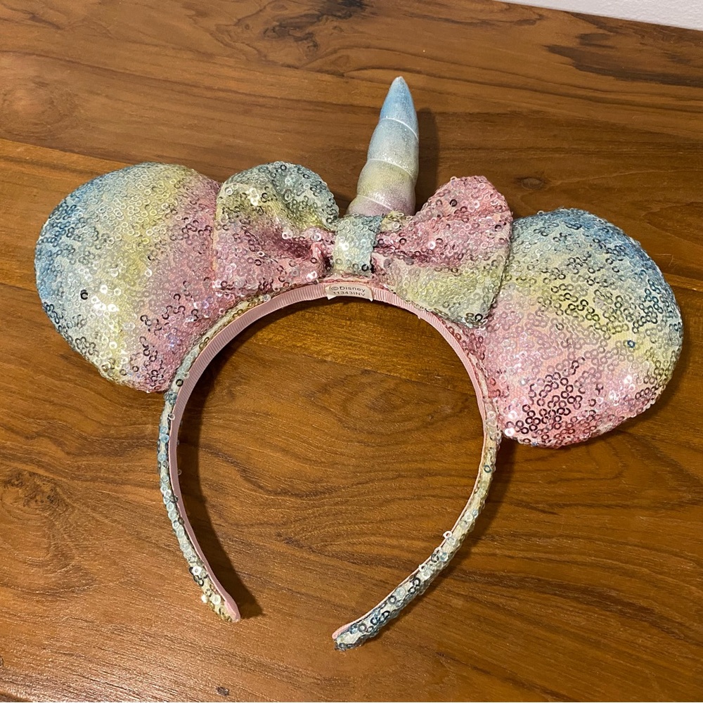 Disney Mickey Ears with Unicorn Horn